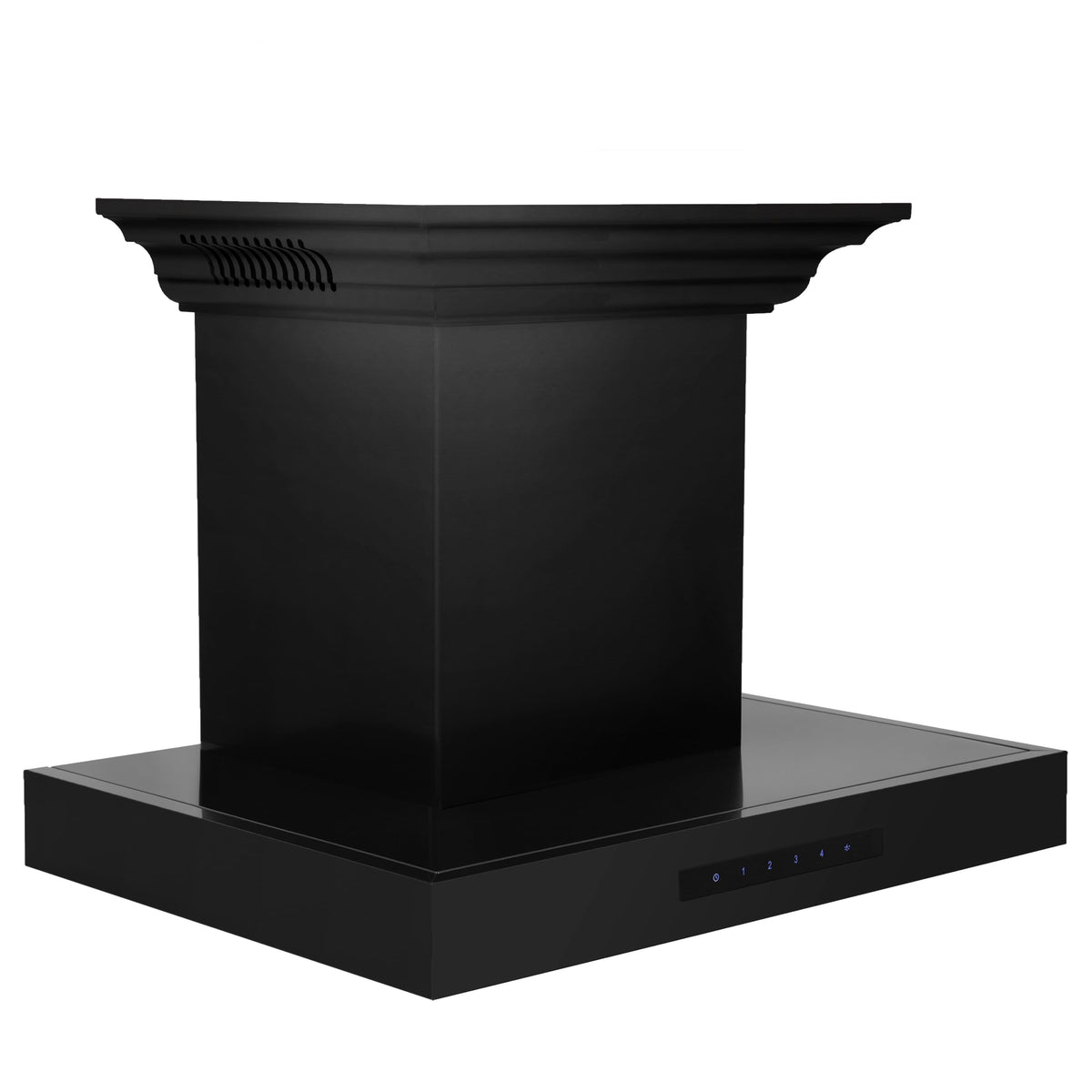 ZLINE - 24 inches - Externally Vented - Wall Range Hood - Black Stainless Steel