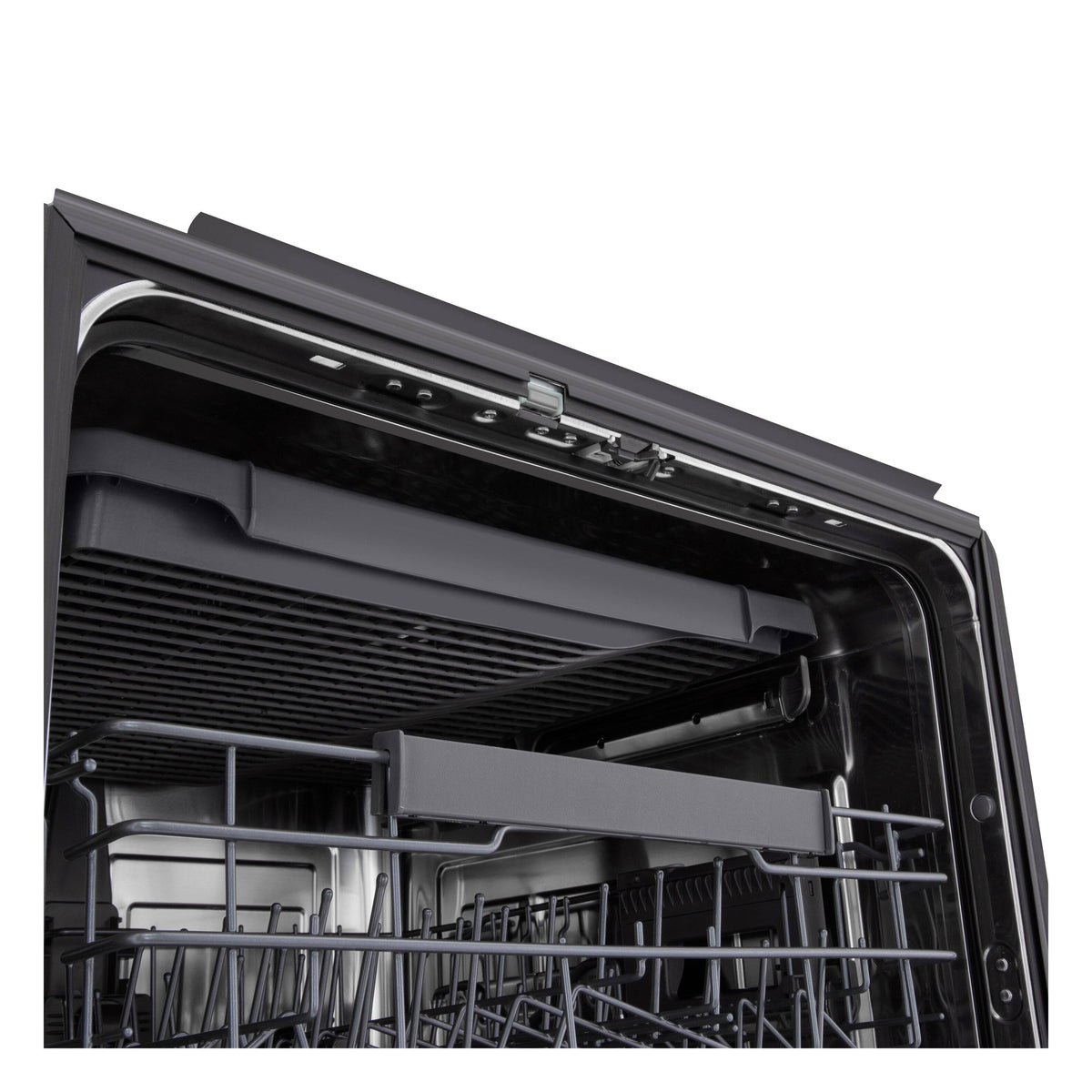 LG - FlushFit 24-in Top Control Smart Built-In Stainless Steel Tub Dishwasher with 3rd Rack, 1-Hour Wash and Dry, 46dBA - Stainless Steel