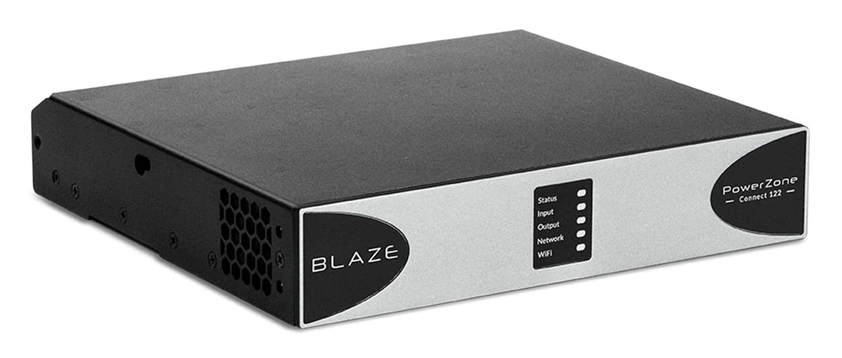 Sonance - Blaze PowerZone Connect 122 – 125 W DSP-enabled Class-D amplifier with 2 channels (Each) - Black