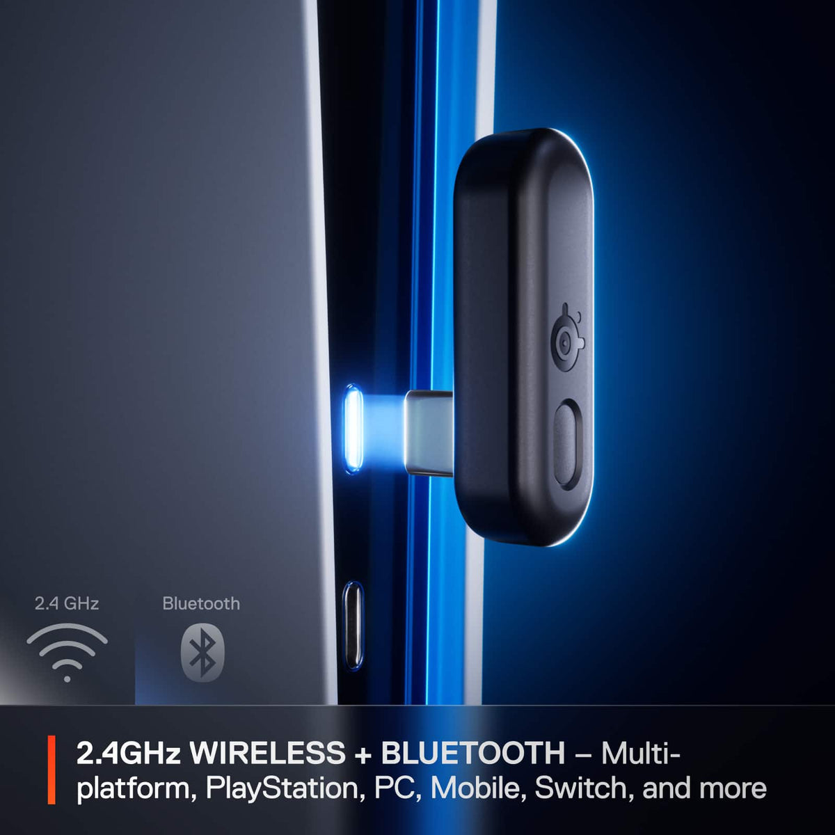 SteelSeries - Arctis GameBuds True Wireless Noise Cancelling Gaming Earbuds for PS5, PS4, PC, Switch, ROG Ally, Steam Deck - Black
