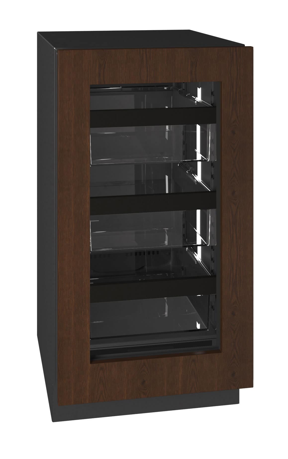 U-Line - 18"W. Built-In Compact Refrigerator - Panel Ready Frame/Glass - Integrated Frame