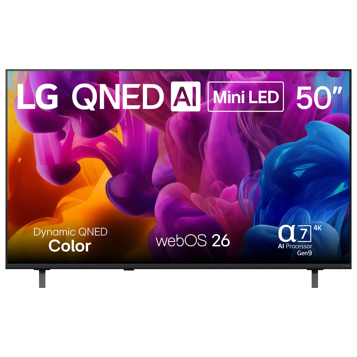LG - 50" Class 74B Series QNED AI Mini LED 4K Smart webOS TV (2026)