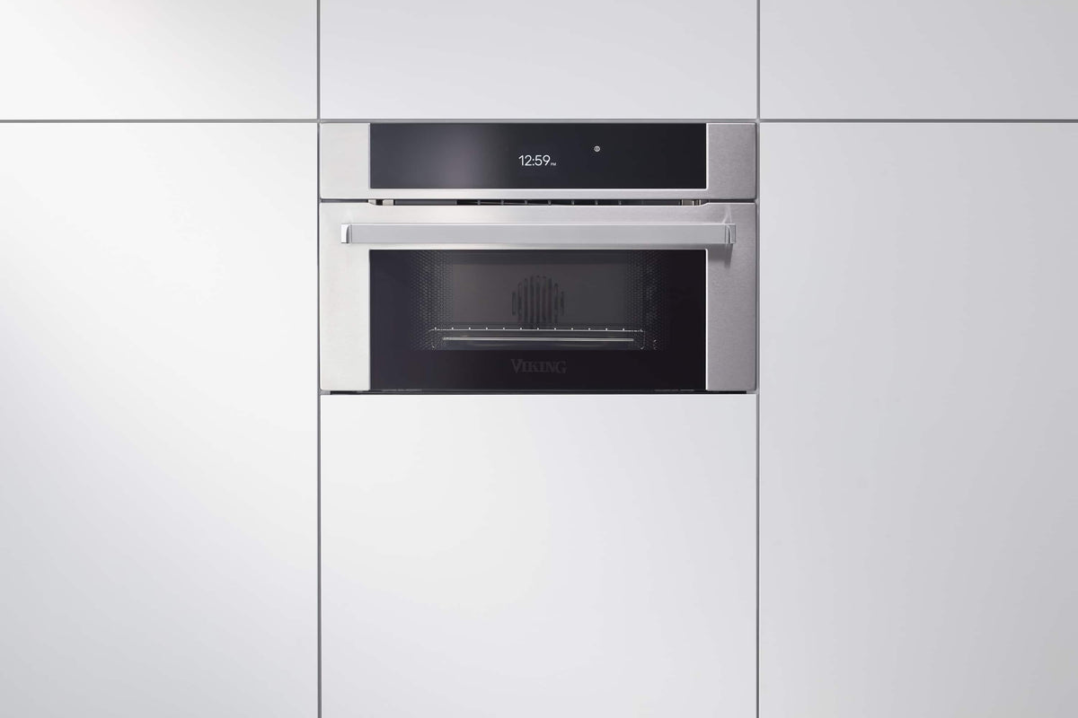 30” Viking RVL Collection 1.4 cu. ft. Built-In Single Electric True Convection Steam Oven - Stainless Steel