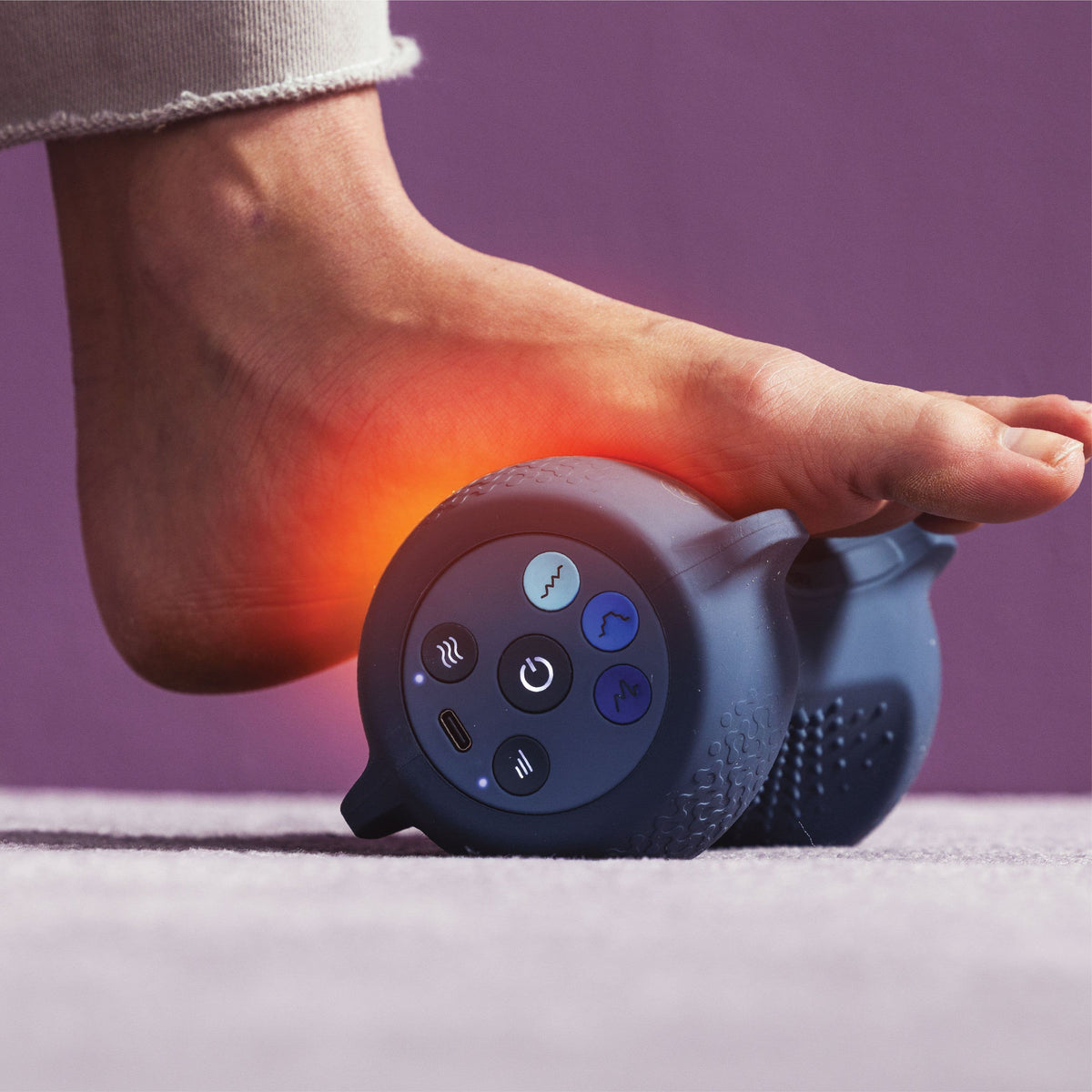 Chirp - Sole Vibe Heated Foot Massager - Slate