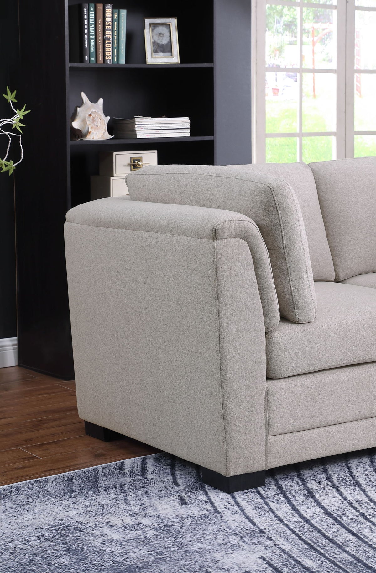 Kristin - Loveseat - Light Gray