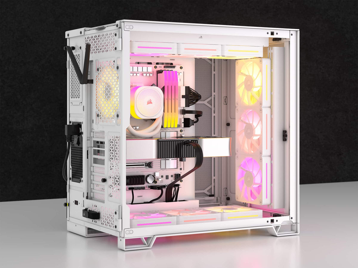 CORSAIR - iCUE LINK LX120 RGB 120mm PWM Single Case Fan Expansion - White