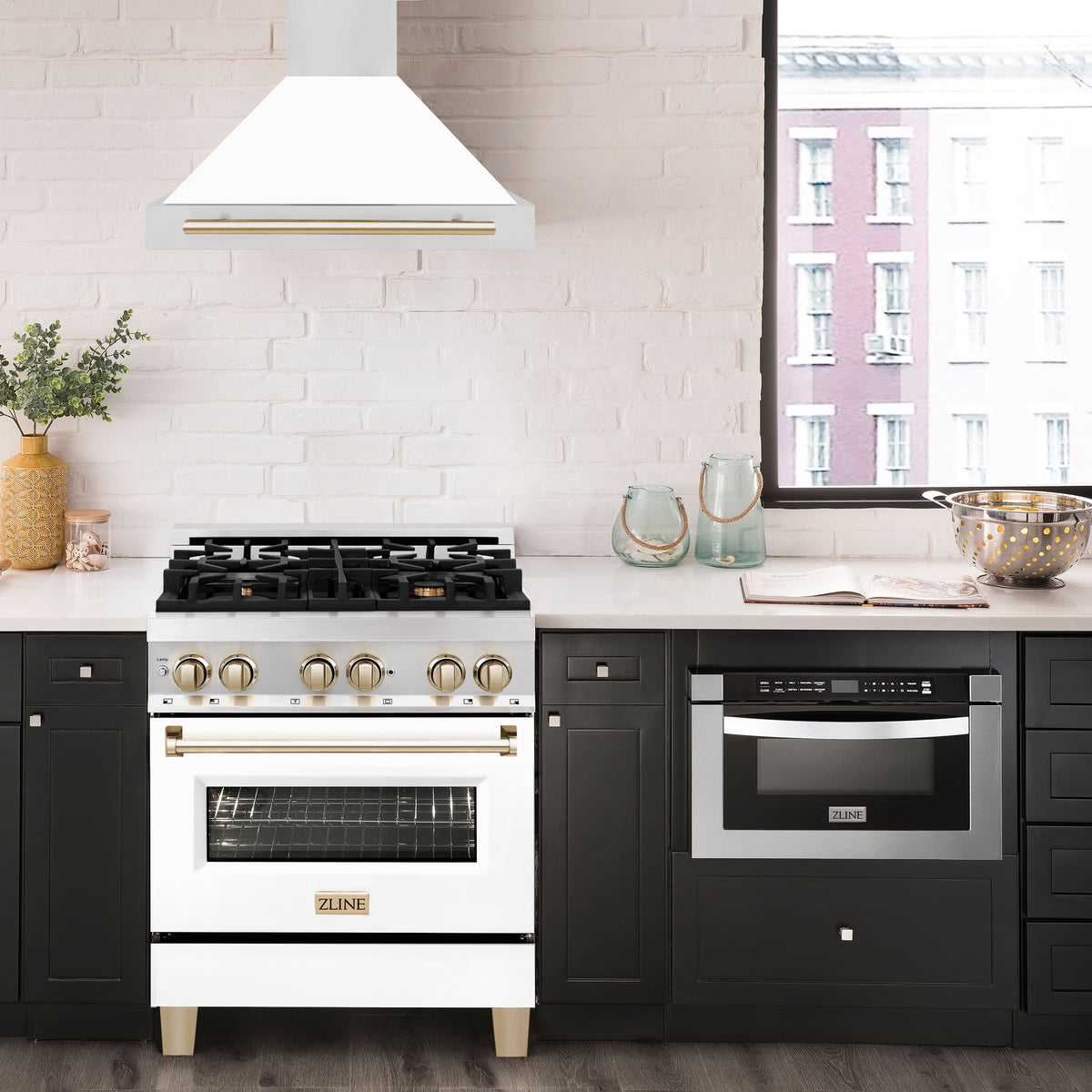 ZLINE Autograph Edition - 30 inches - Externally Vented - Wall Range Hood - White Matte