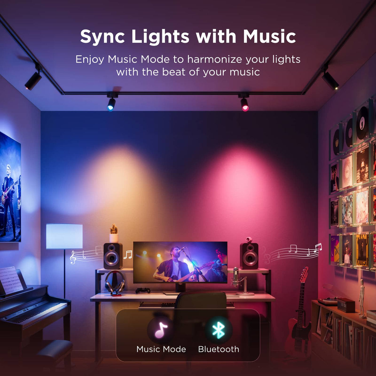 Govee - 450LM RGBWW Smart Candle LED Bulb 2 Packs - Multi