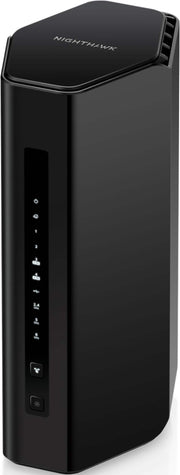 NETGEAR - Nighthawk WiFi 7 Router RS300, 9.3 Gbps, Up to 2,500 sq ft, 100 Devices - Black