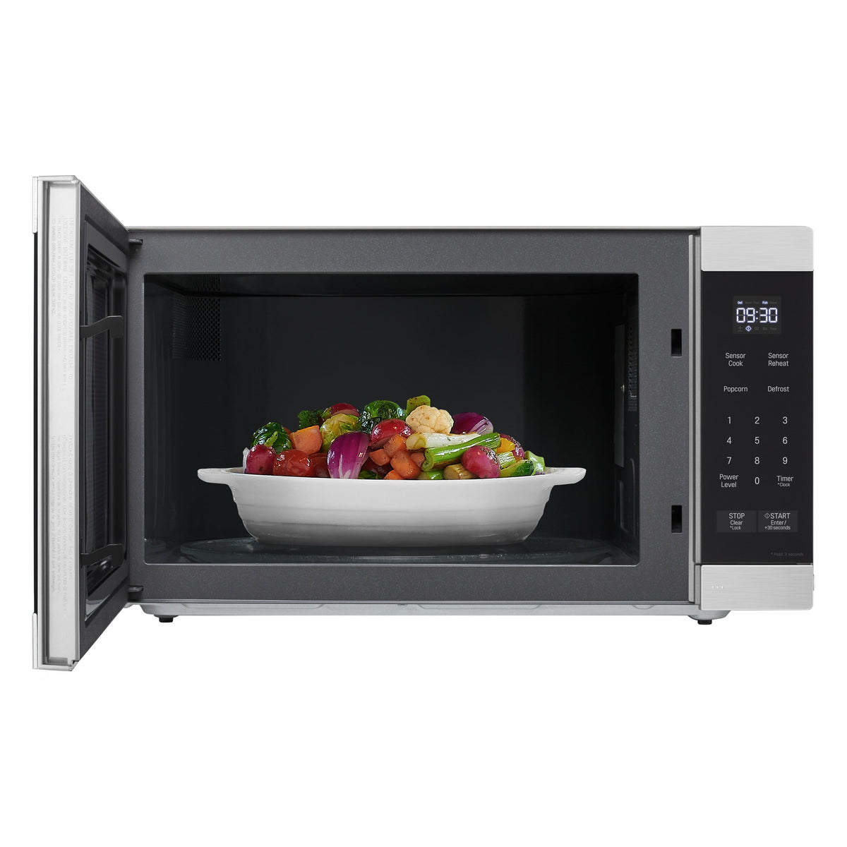 SKS - 2.0 cu ft Countertop Microwave - Stainless Steel