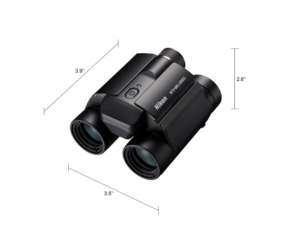 Nikon - STABILIZED 12x25 S - Black