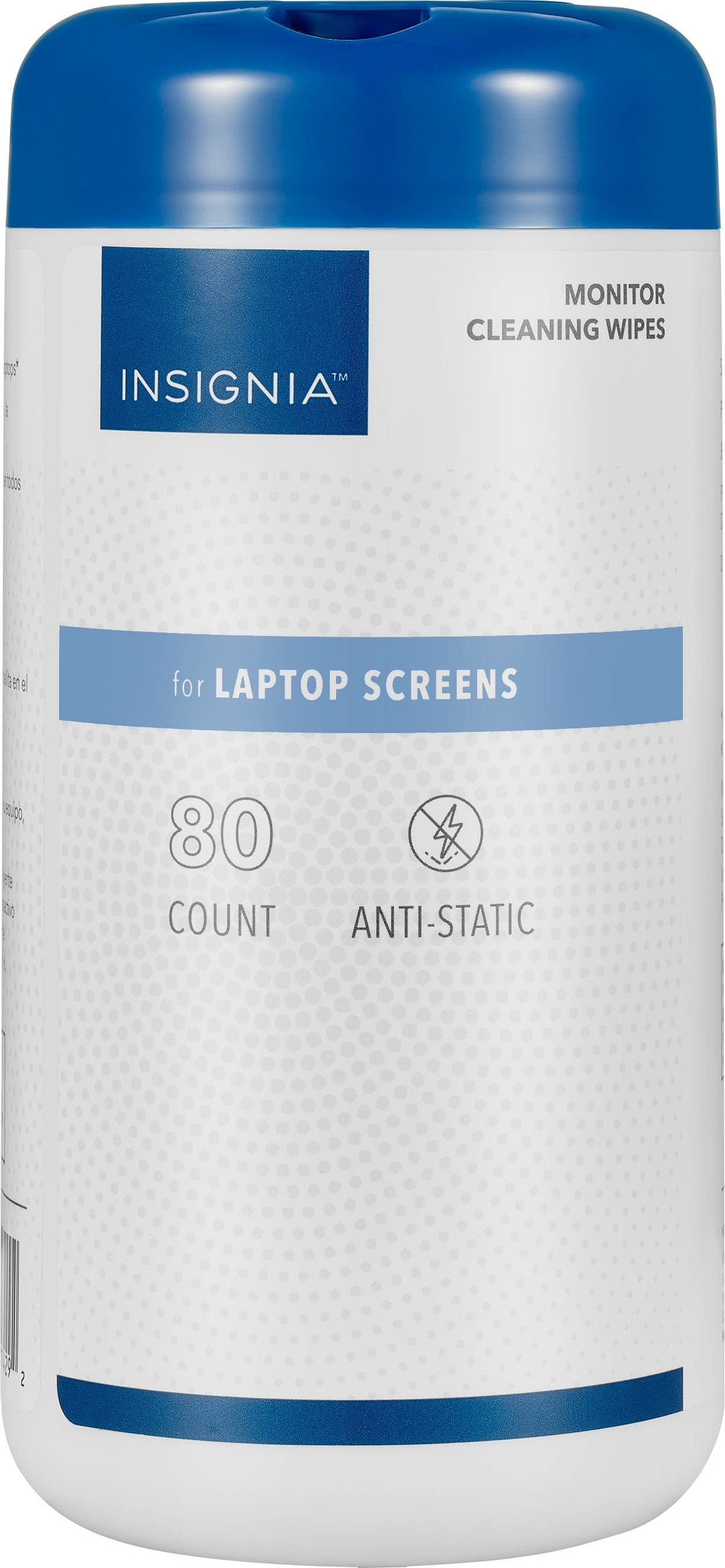 Insignia™ - 80 CT Monitor Cleaning Wipes - White