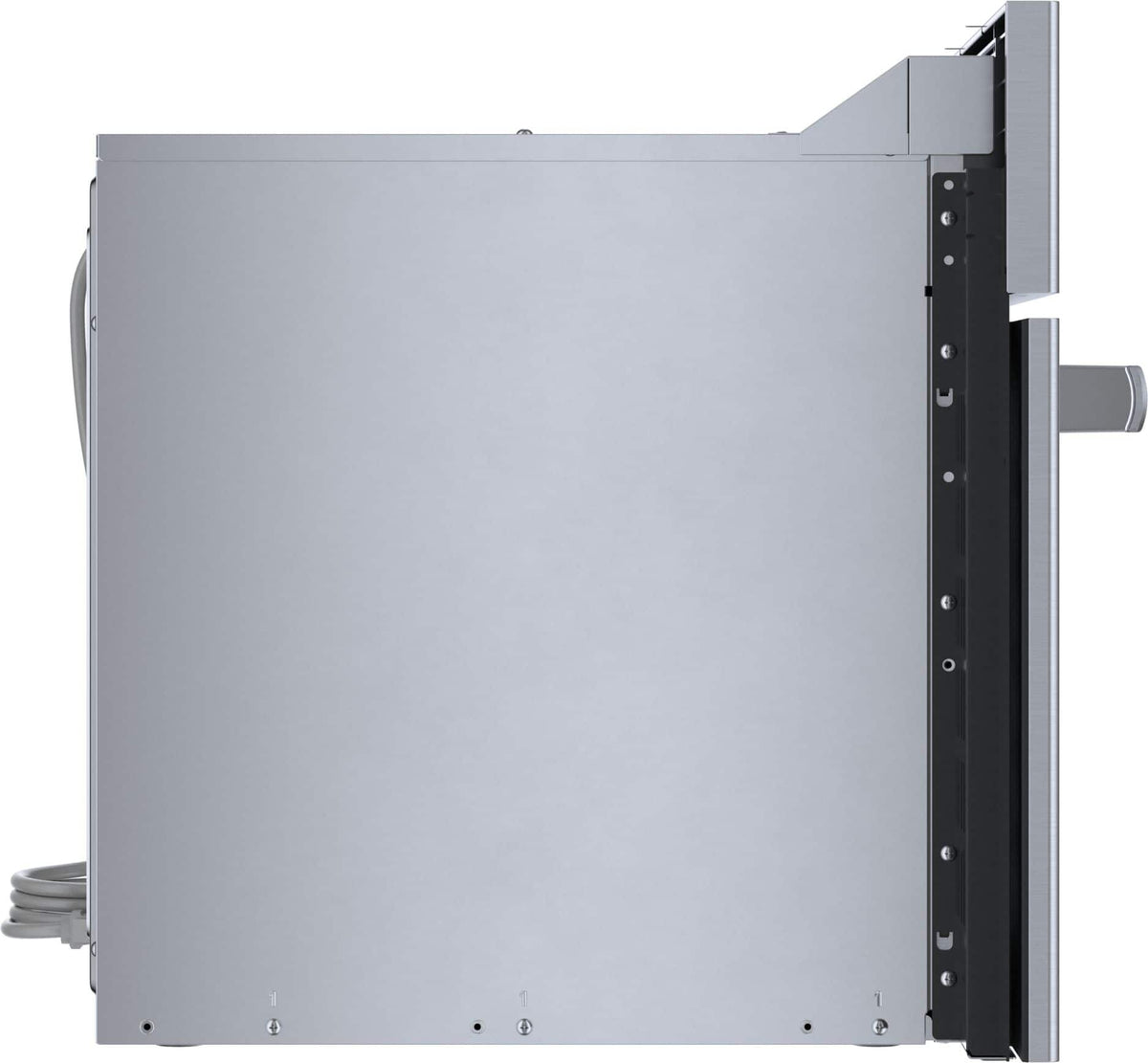 Bosch - 500 Series 1.6 Cu. Ft. Built-In Microwave with Sensor Cooking - Stainless Steel