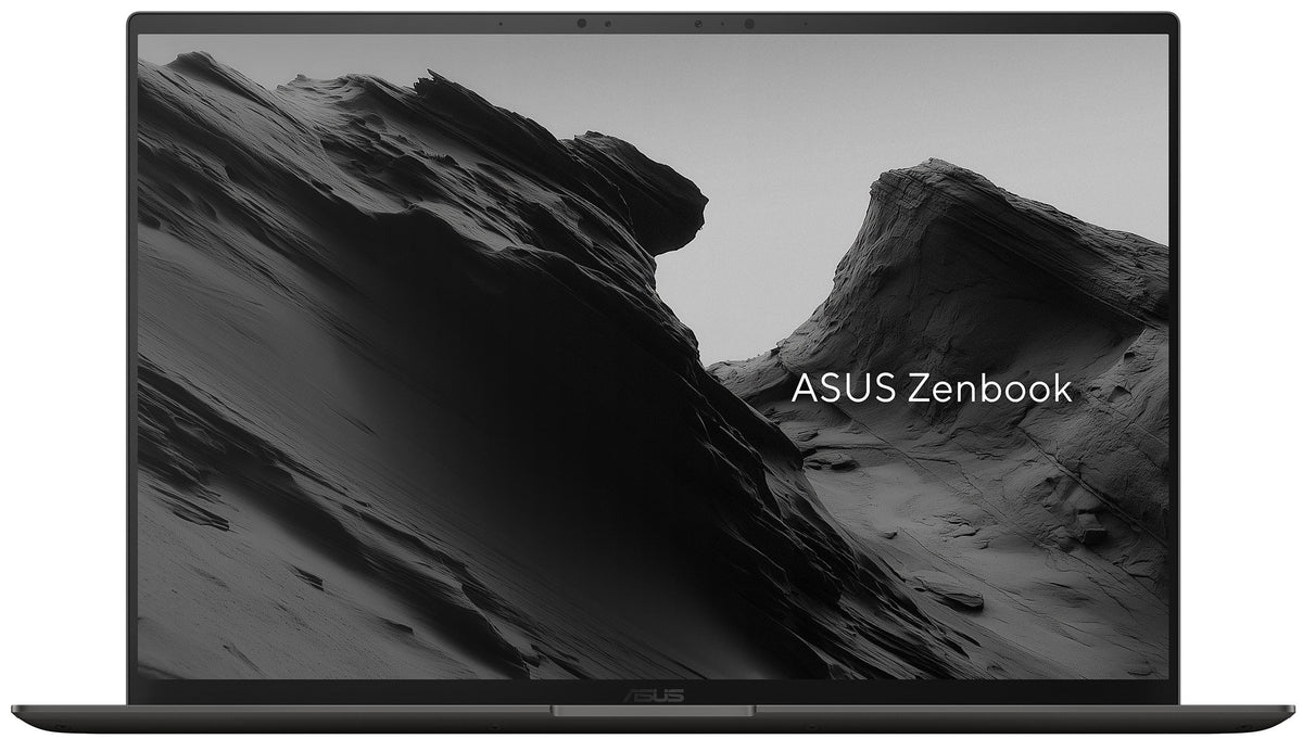 ASUS - Zenbook S14 14" OLED Touch Laptop - Intel Core Ultra 7 356H - 32GB Memory - 1TB SSD - Copilot+ PC - Antrim Gray