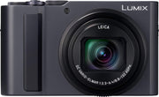 Panasonic - LUMIX ZS300 Compact Point & Shoot 4K Video Digital Camera, 15x Zoom Travel Camera - Silver