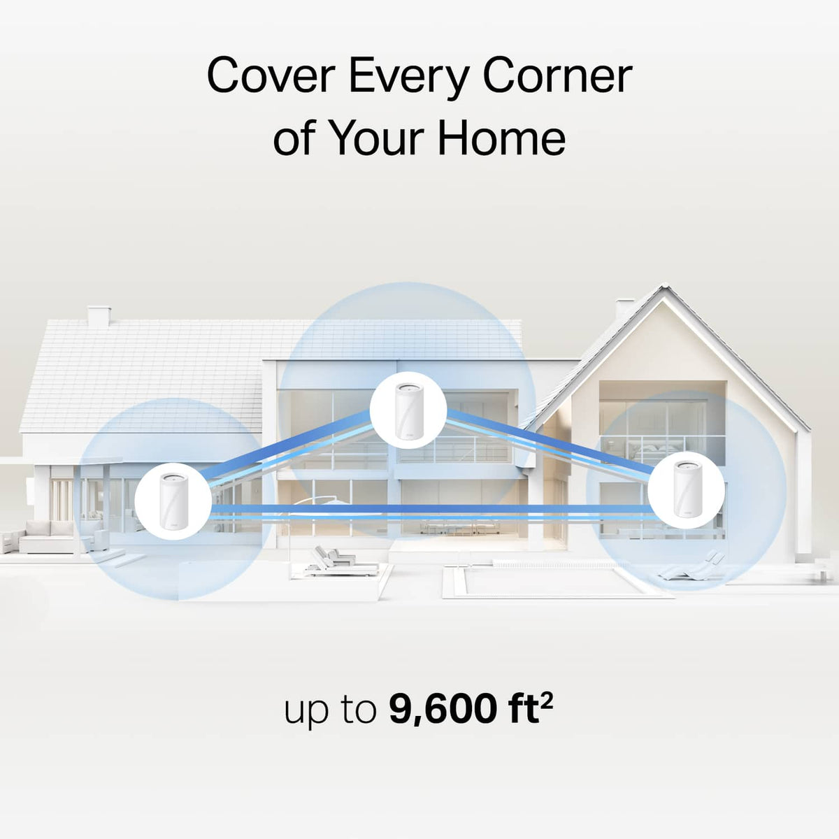 TP-Link - Deco 7 Elite BE33000 Quad-Band Wi-Fi 7 Whole Home Mesh Router System – Deco BE95 (3-Pack) - White