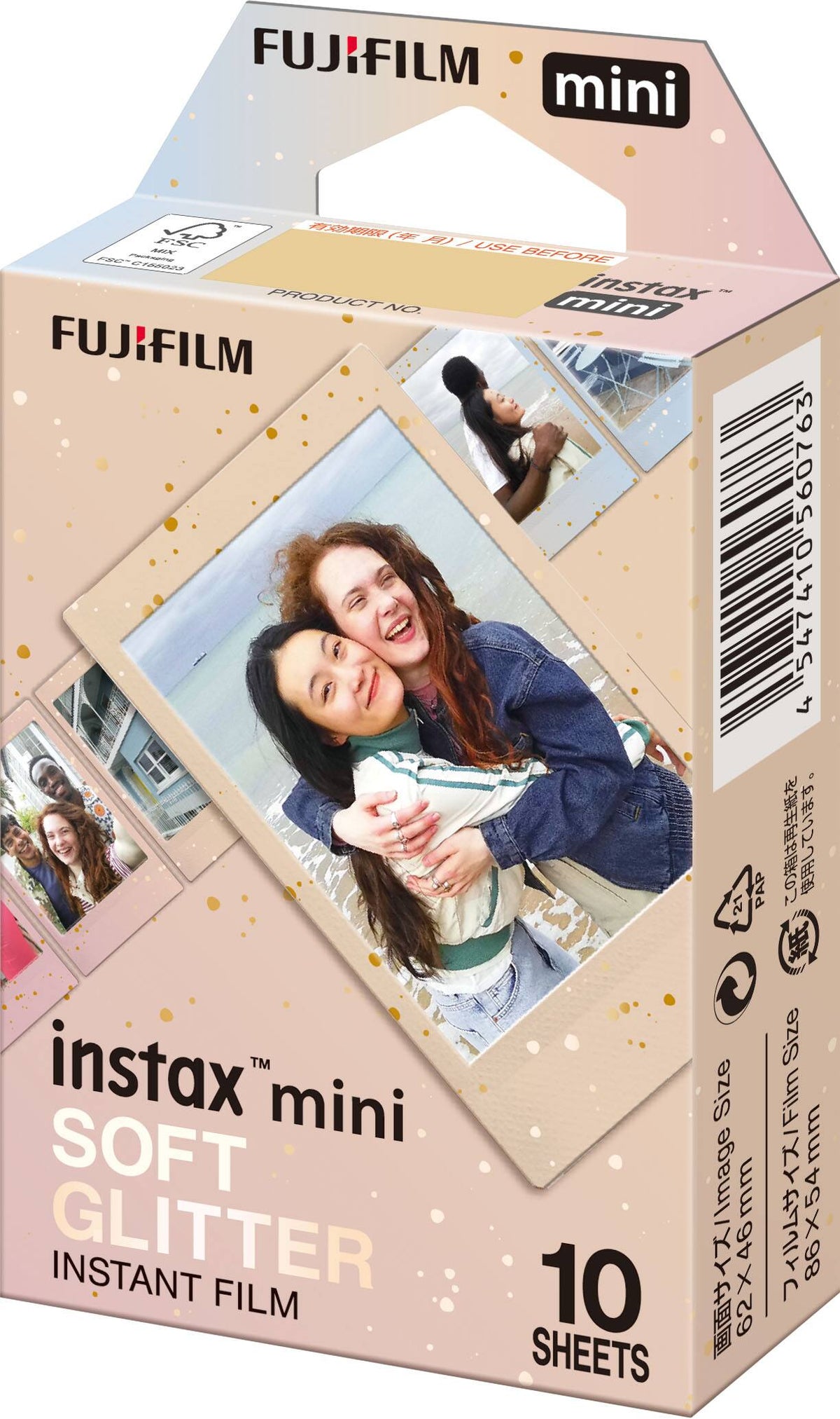 Fujifilm - instax mini Soft Glitter Instant Film