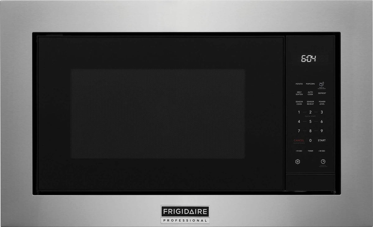 Frigidaire - 2.2 Cu. Ft. Built-In Microwave with Sensor Cook - Stainless Steel