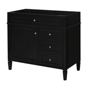 Bathroom Vanity With 2 Drawers And Tip-Out Drawer, Storage Cabinet