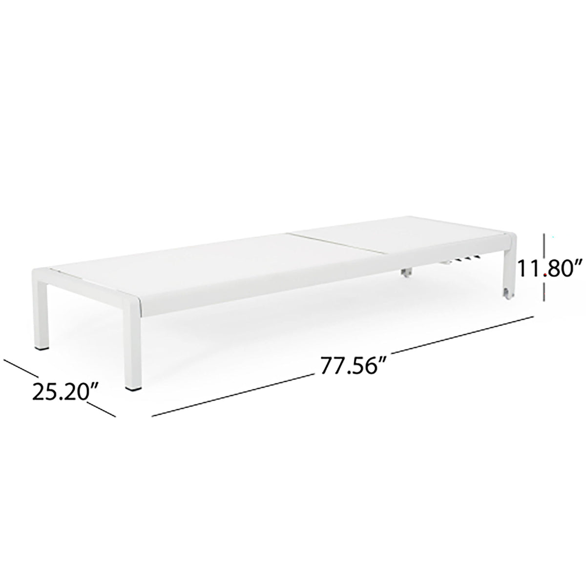 Cape Coral - Chaise Lounge - Gray