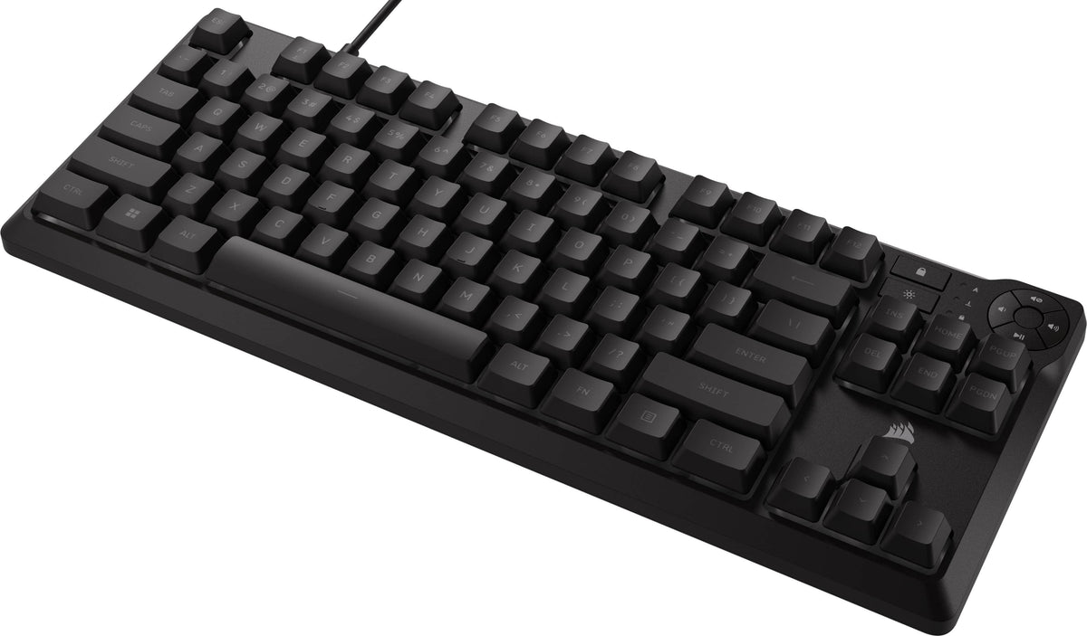 CORSAIR - K55 CORE TKL RGB Gaming Keyboard – 8-Zone RGB – Tenkeyless - Black