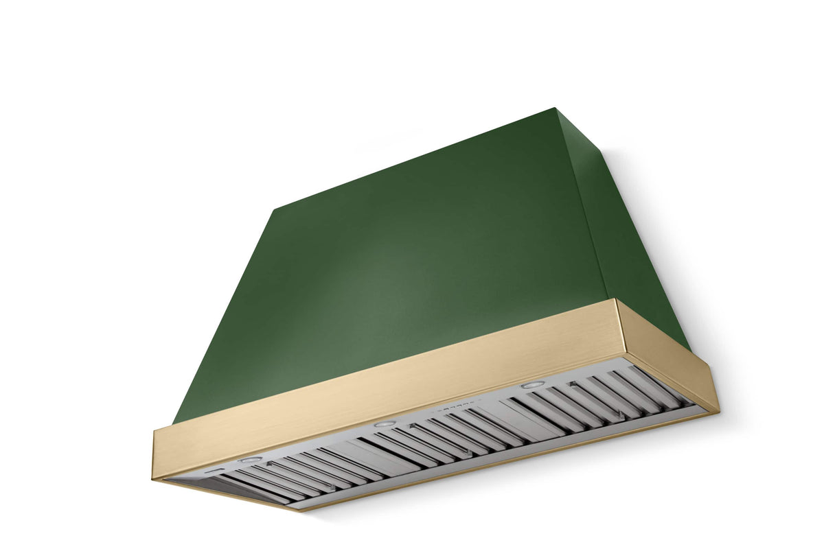 AGA - 48 inches - Externally Vented - Wall Range Hood - Cornwall Green