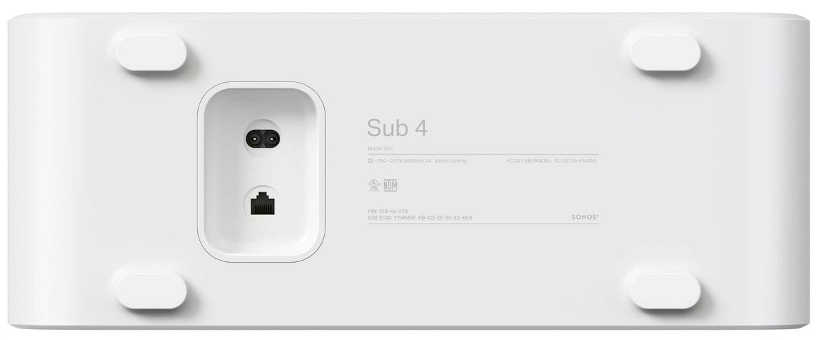 Sonos - Sub 4 Wireless Subwoofer - White