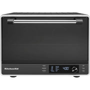 KitchenAid - Dual Convection Countertop Oven with Air Fry and Temperature Probe, 120 VAC - Black Matte