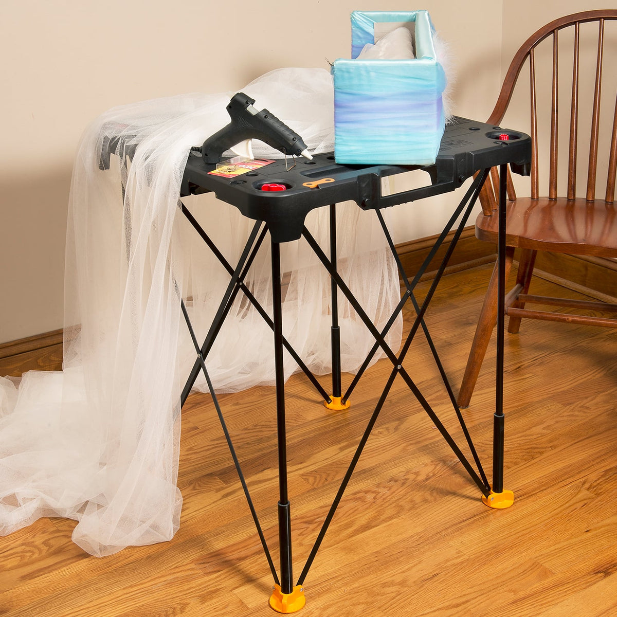 WORX - Sidekick Portable Work Table - Black