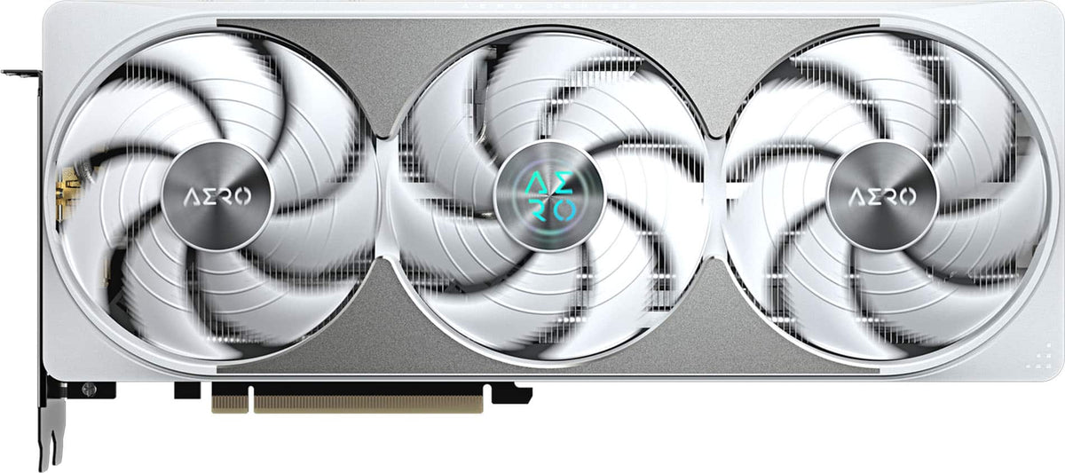 GIGABYTE - NVIDIA GeForce RTX 5080 AERO OC SFF 16G GDDR7 PCI Express 5.0 Graphics Card - White