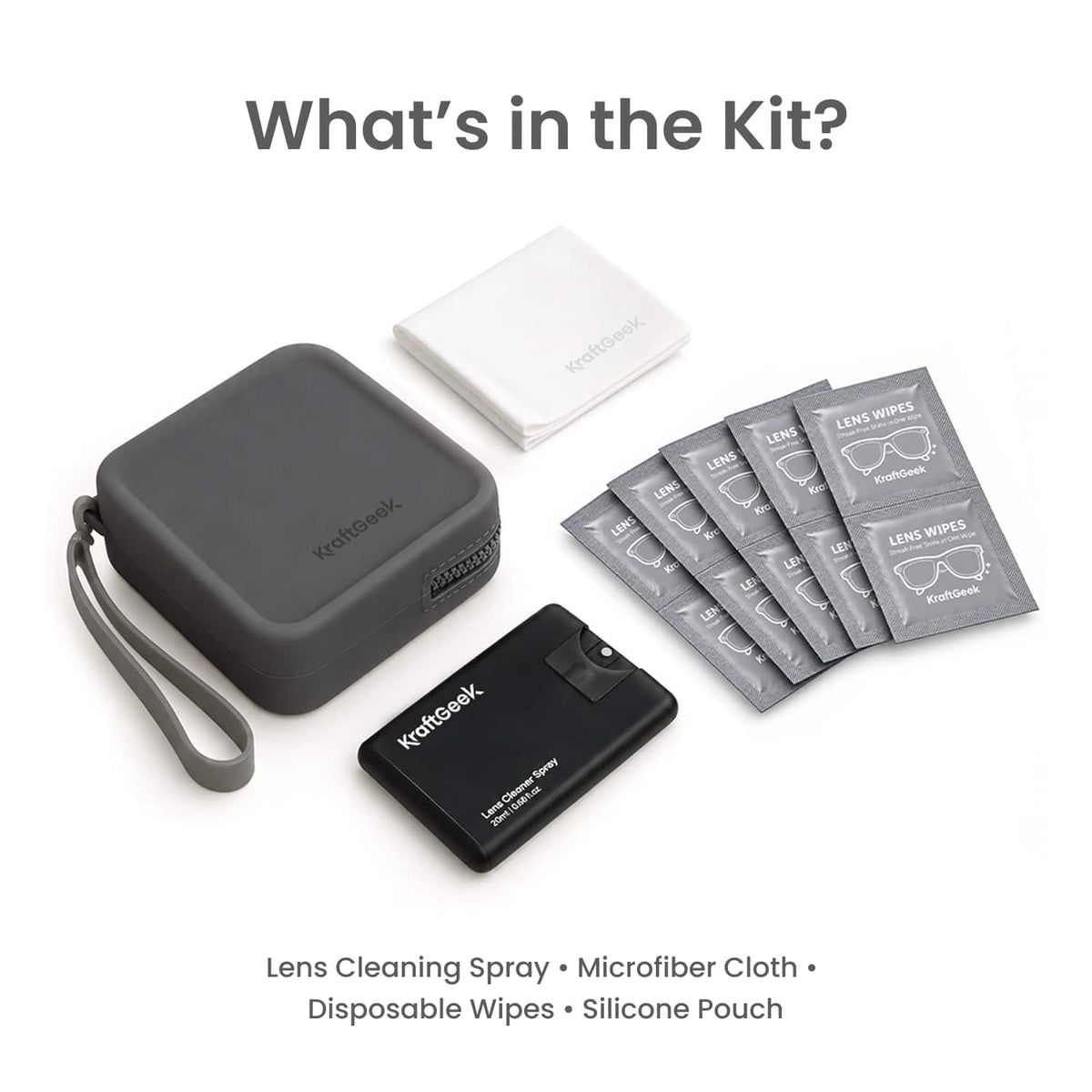 KraftGeek - Always-Ready Lens Care Kit