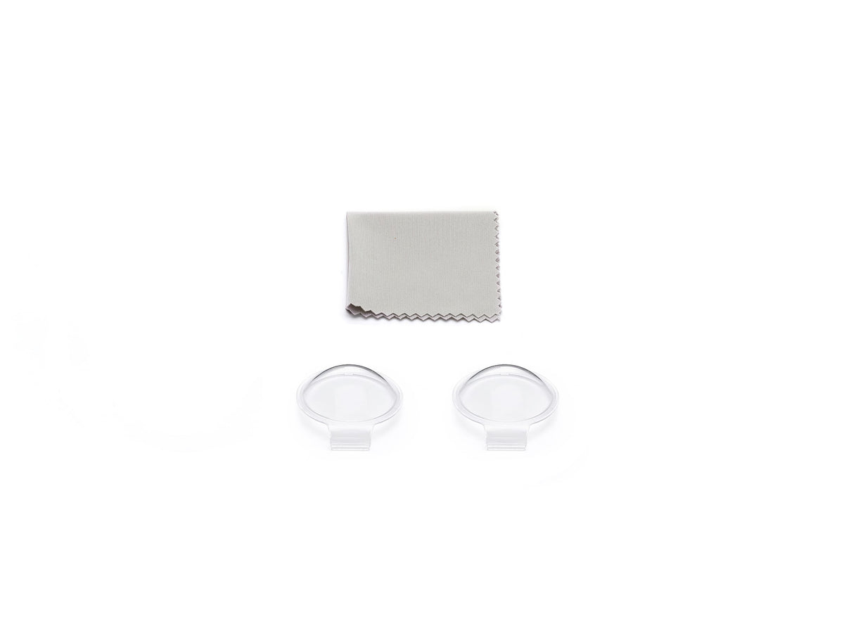 DJI - Osmo 360 Transparent Lens Protectors - Black
