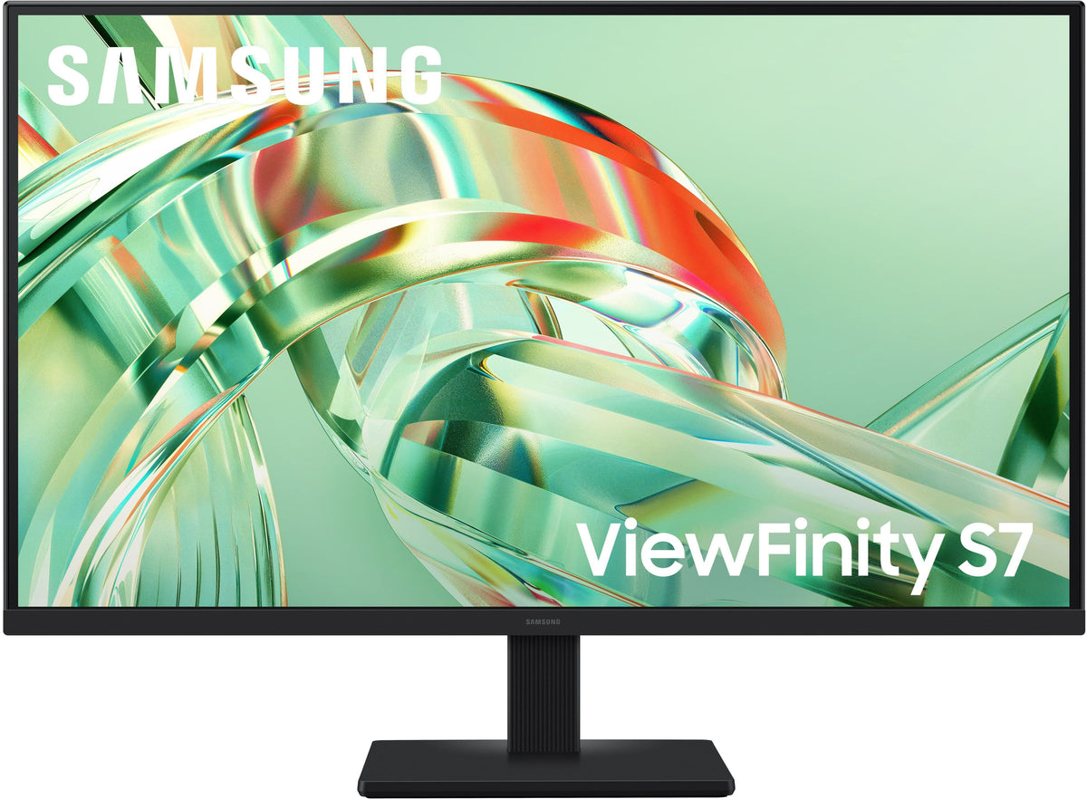 Samsung - 32" ViewFinity S7 (S71H) 4K UHD IPS High Resolution Monitor with HDR10 - Black