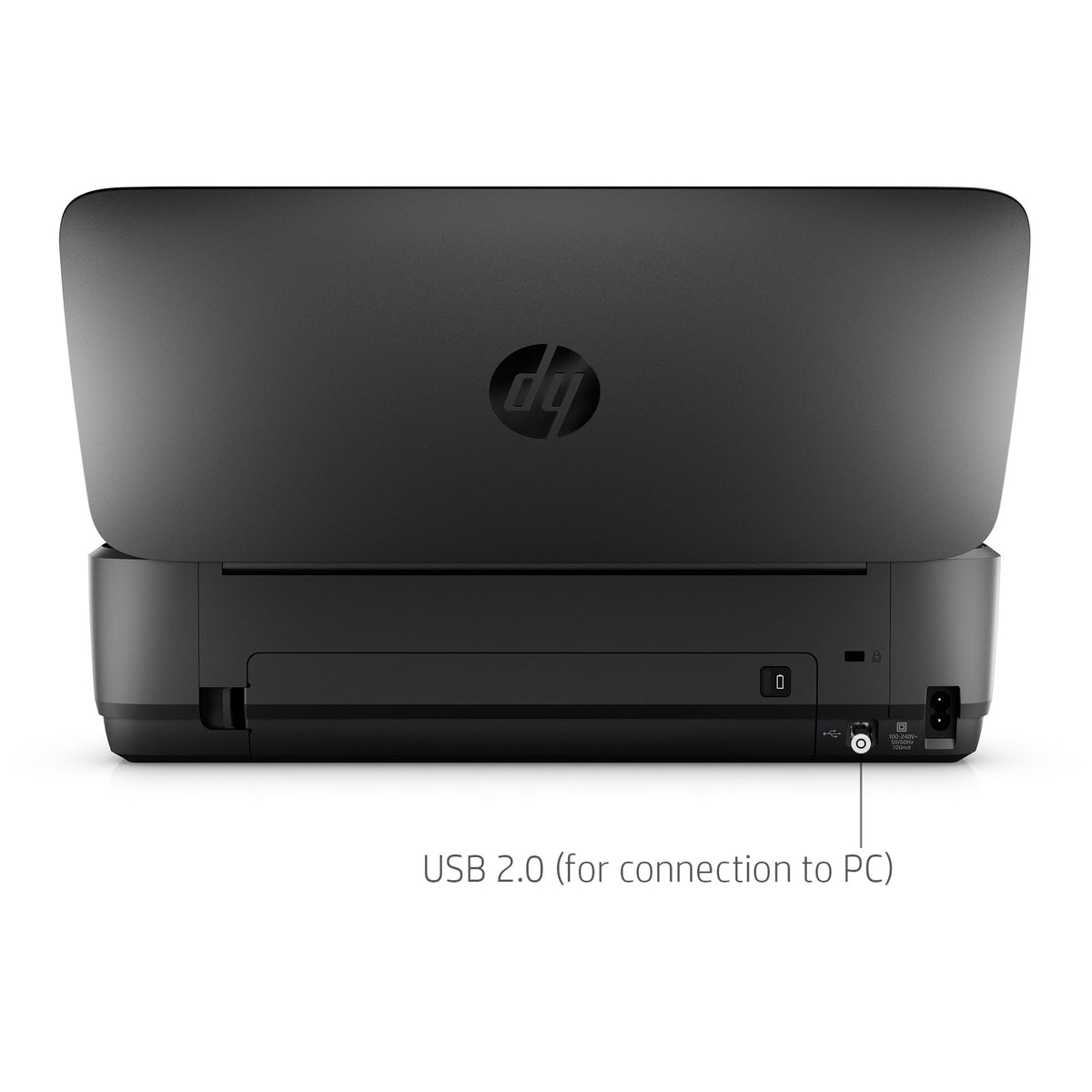 HP - OfficeJet 250 Mobile Wireless All-In-One Inkjet Printer - Black