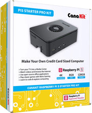 CanaKit - Raspberry Pi 5 Starter Kit - Turbine (8GB) - Black