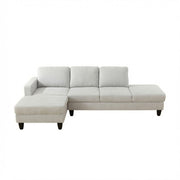 L - Shaped Sectional Sofa With Chaise & Ottoman