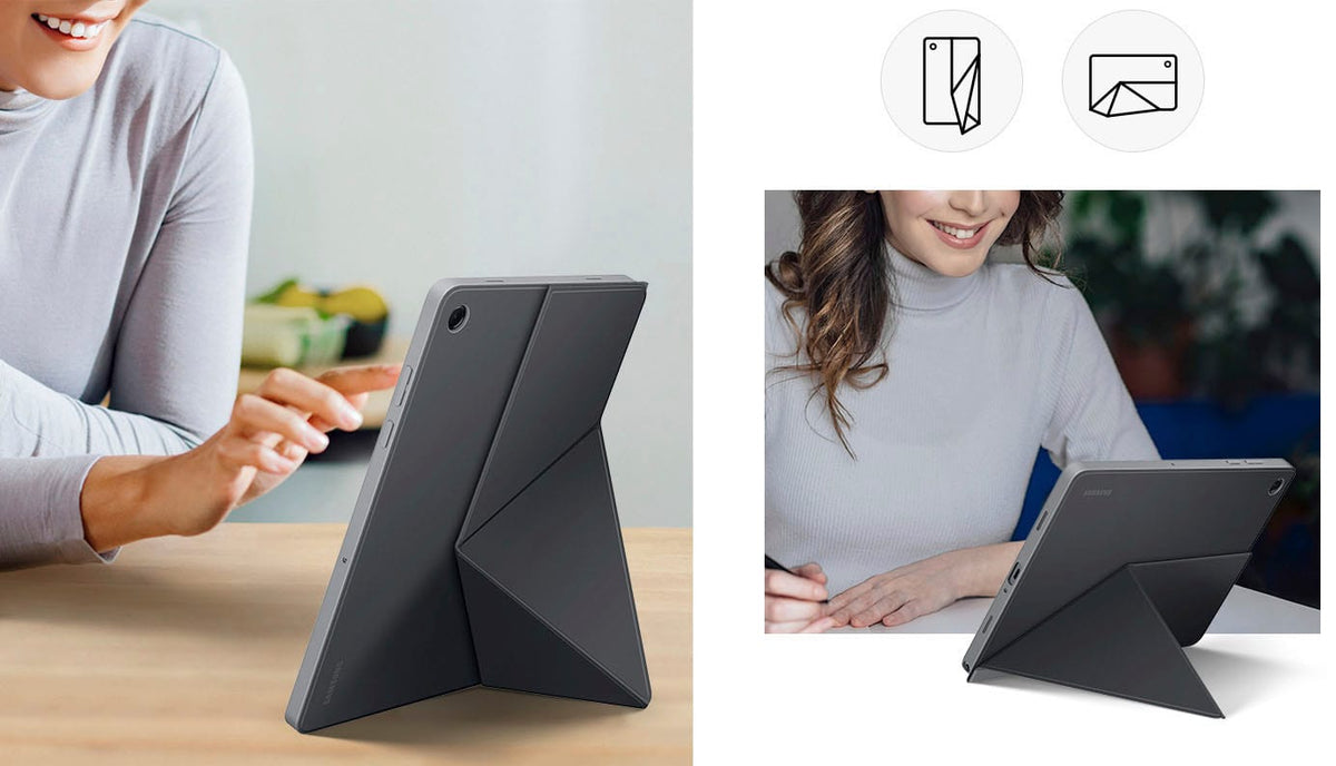 Samsung - Galaxy Tab A11+ Book Cover - Black