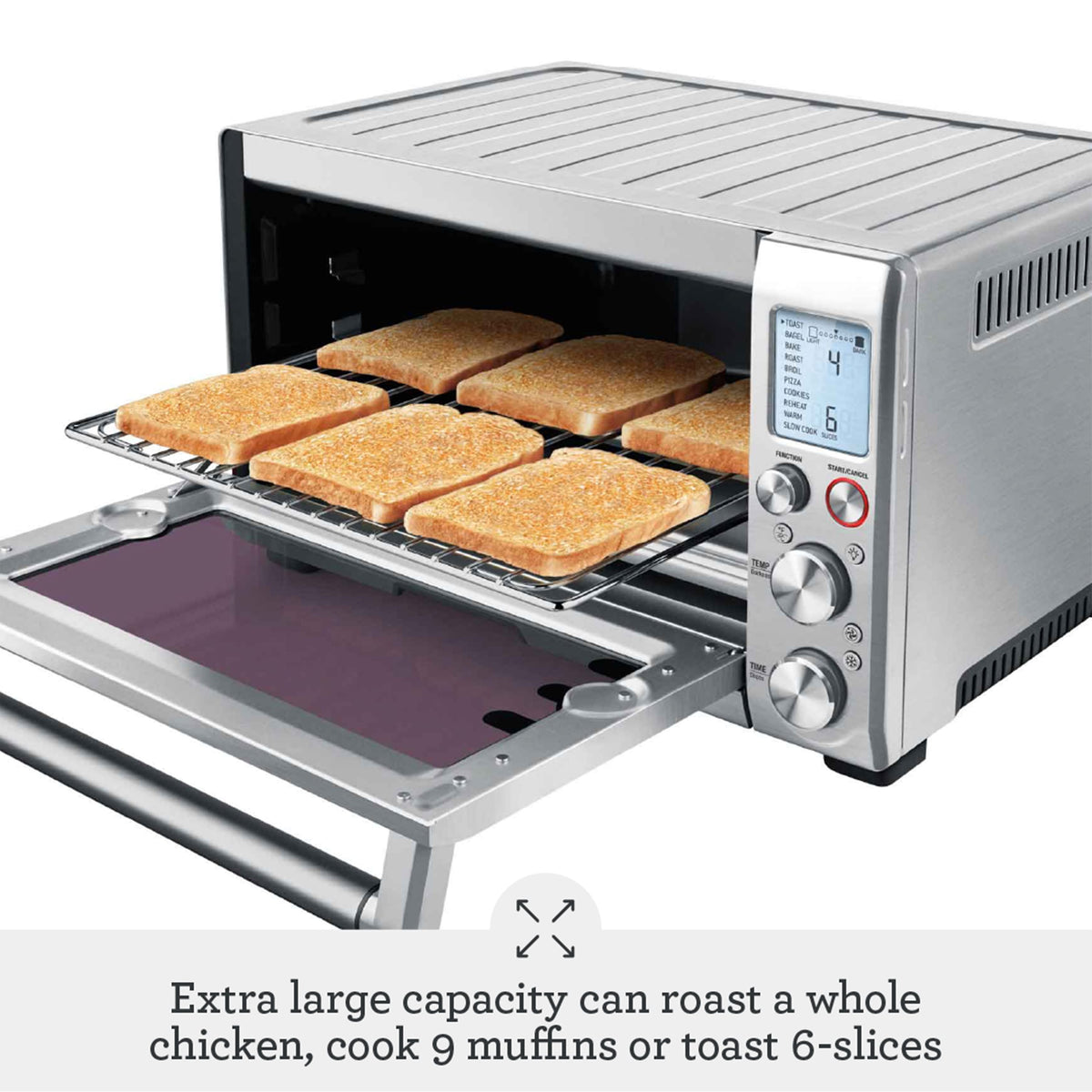 Breville - the Smart Oven Pro Convection Oven - Brushed Stainless Steel