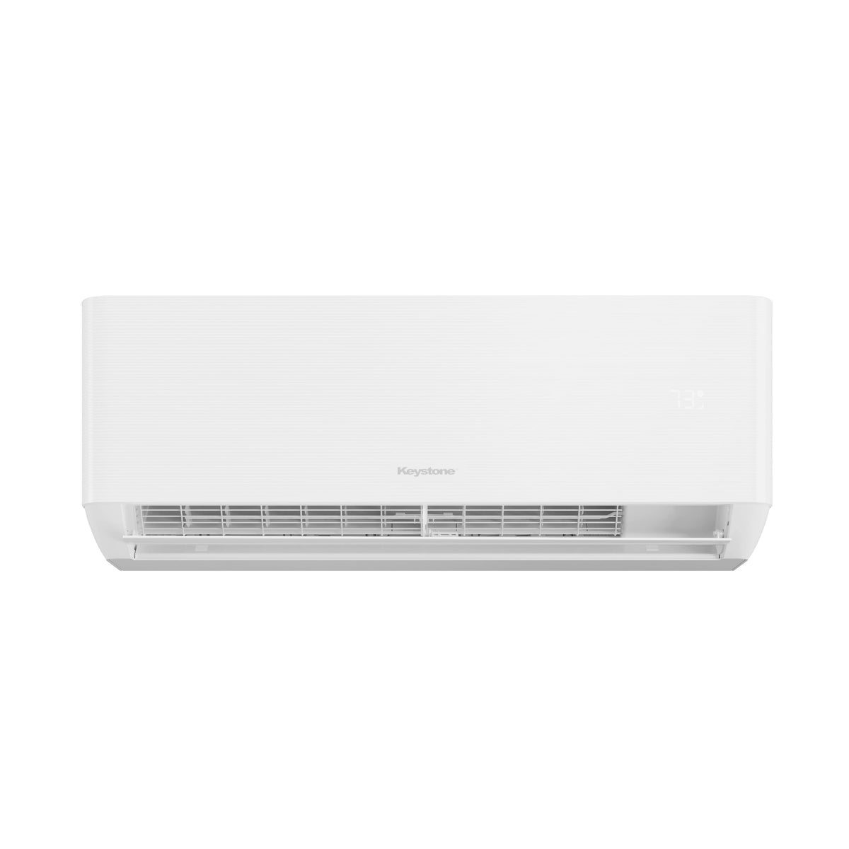 Keystone - Summit 115V 550 Sq. Ft. 12,000 BTU Smart Mini Split Air Conditioner 12,400 BTU Heater - White