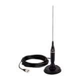 Cobra - 42-inch Magnet Mount CB Antenna - Black