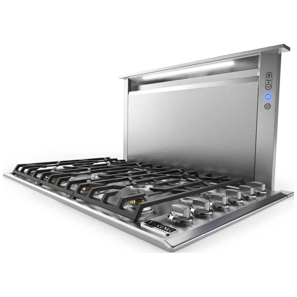 Viking - 36 inches - Convertible - Downdraft Range Hood - Stainless Steel