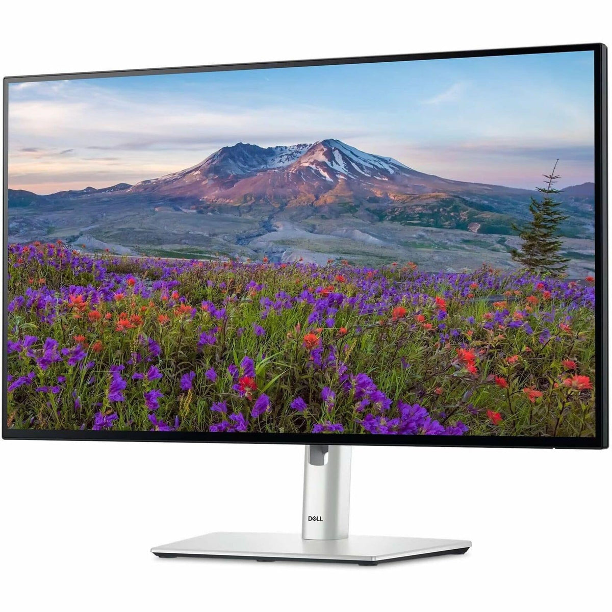 Dell - UltraSharp 27" IPS LED 120Hz Monitor (USB, HDMI) - Platinum Silver, Silver