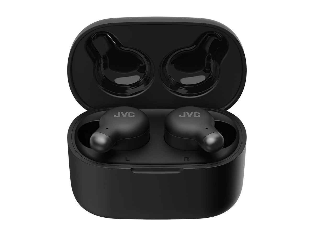 JVC - Marshmallow Plus True Wireless Headphones with Noise Cancelling - Black