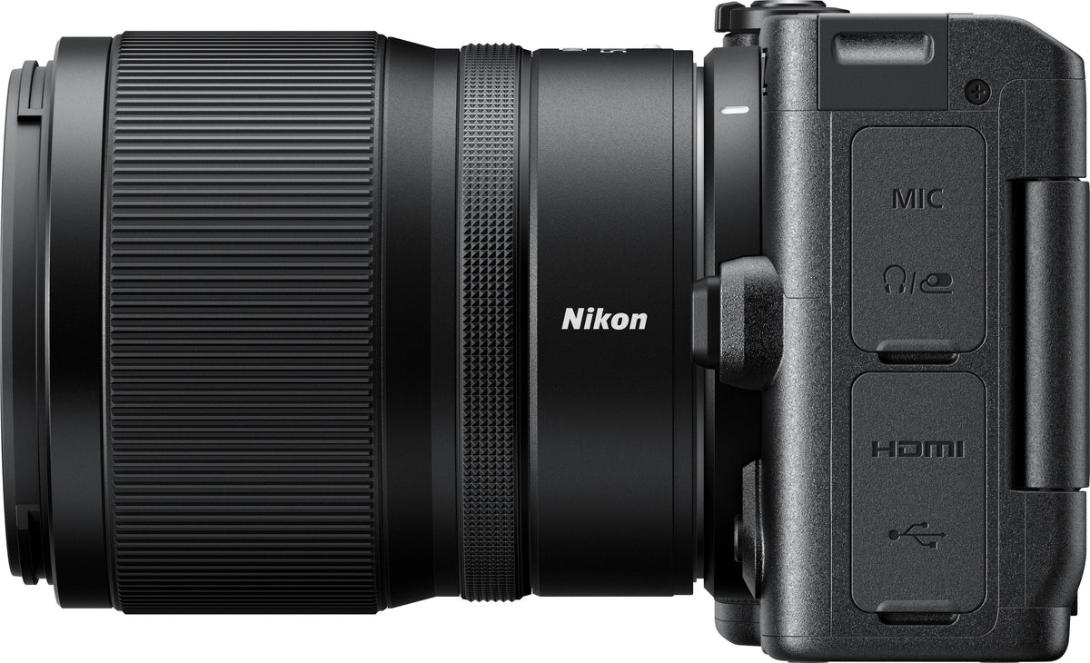 Nikon - ZR Full-frame Mirrorless Cinema Camera 50mm Lens Standard Kit, for Z Mount Lenses - Black