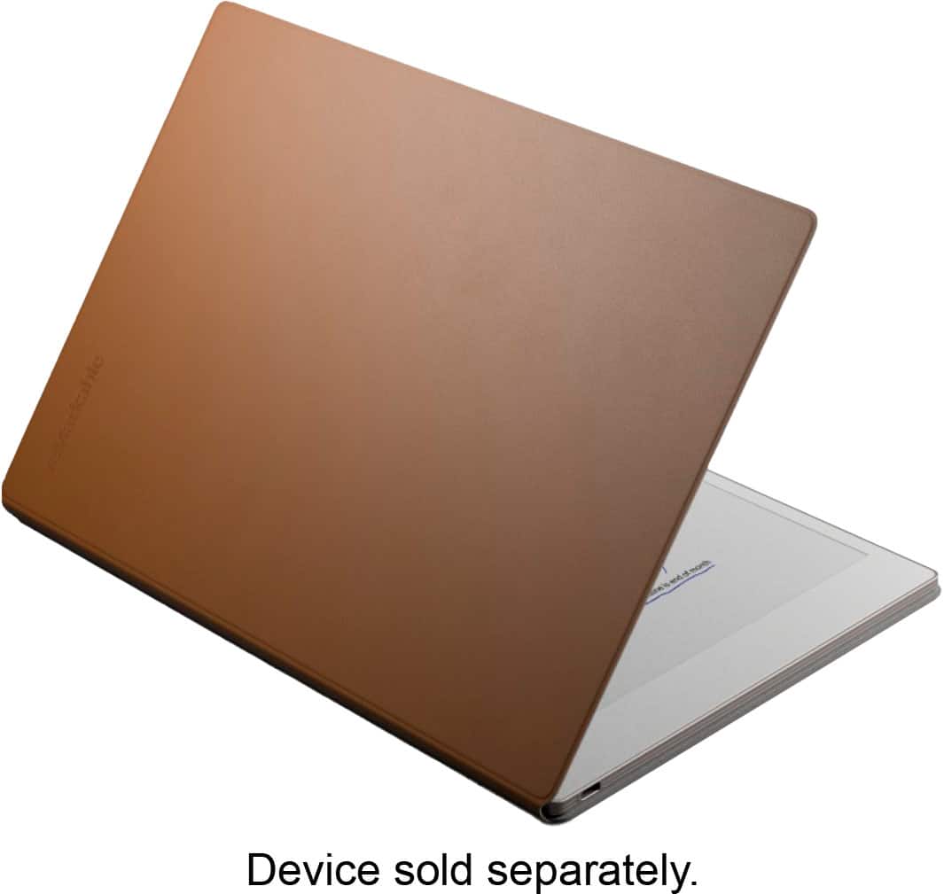 reMarkable - Paper Pro - Premium Leather Book Folio for your 11.8'' Paper Tablet - Brown