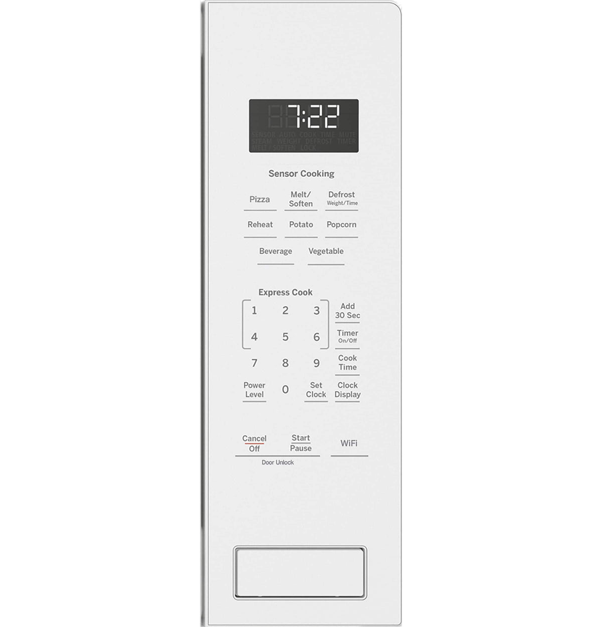 GE Profile - 2.2 Cu. Ft. Built-In Microwave with Sensor Cooking and Glass Touch Controls - White