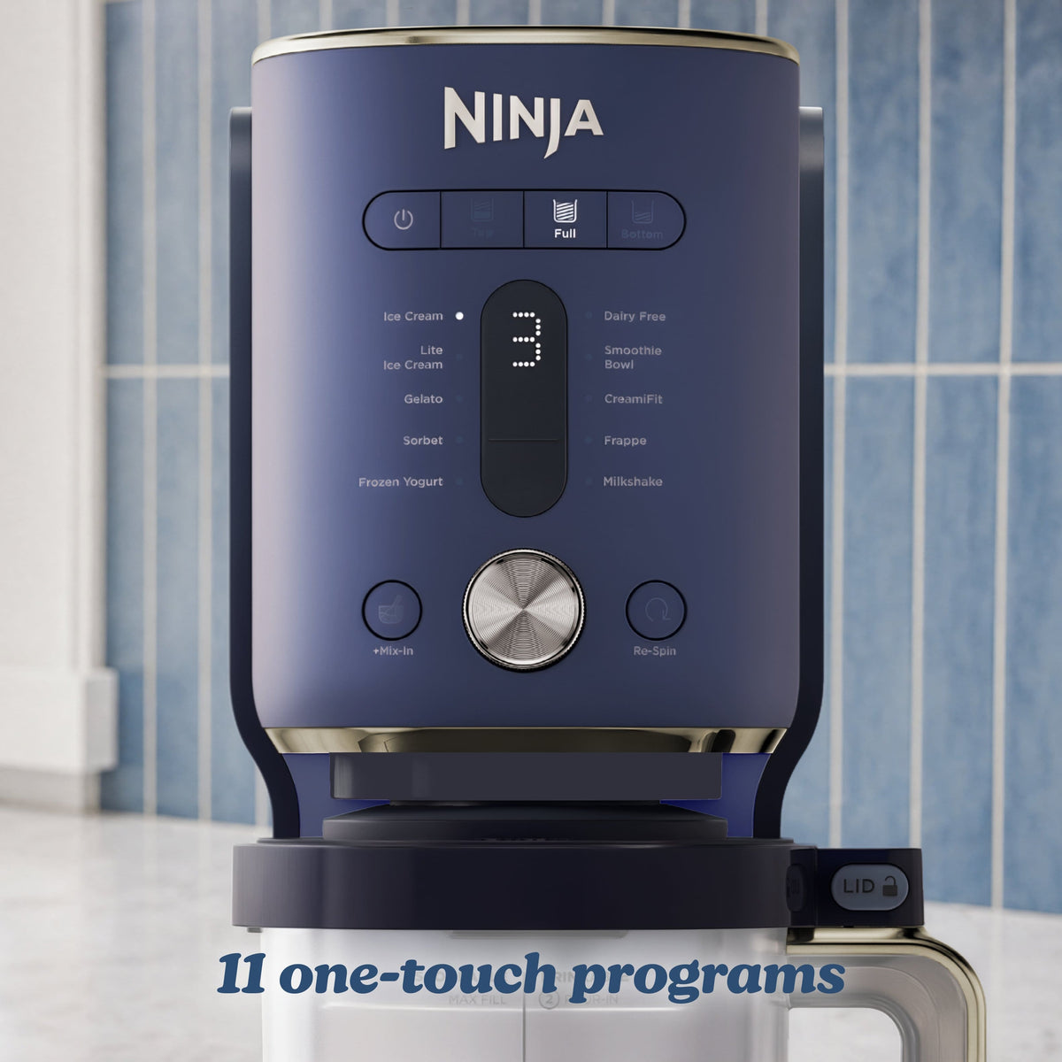 Ninja - Creami XL 11-in-1 Frozen Treats & Ice Cream Maker - Navy