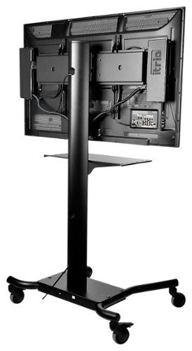 Peerless-AV - SmartMount Flat Panel Cart For 32" to 75" displays - Black