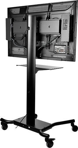Peerless-AV - SmartMount Flat Panel Cart For 32" to 75" displays - Black