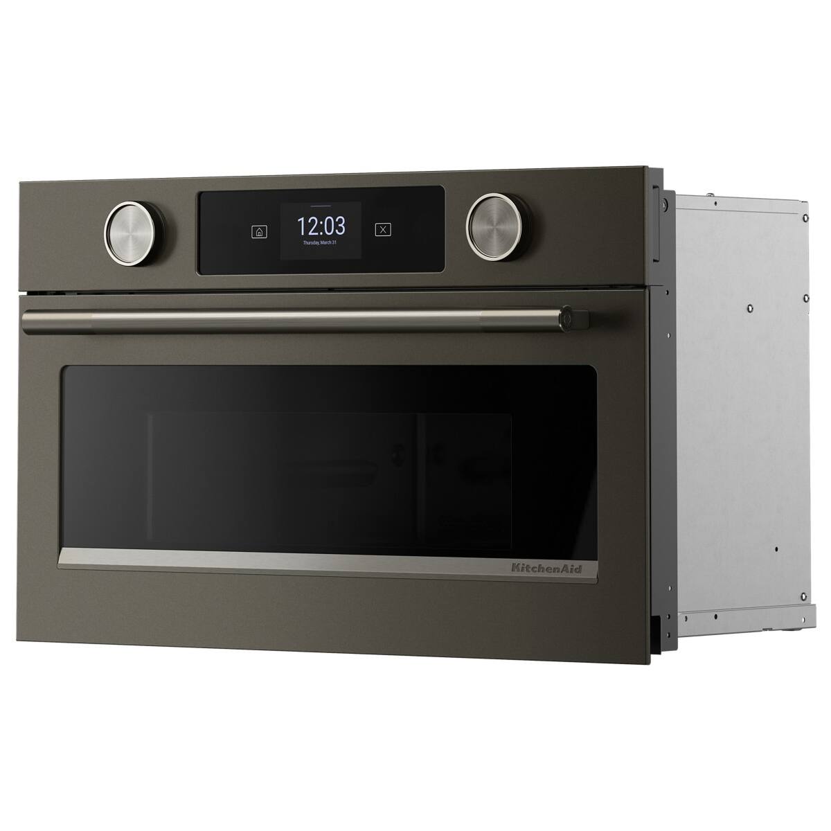 KitchenAid - 1.4 Cu. Ft. Built-In Microwave with Air Fry - Black Ore